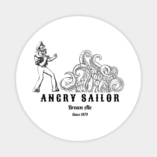 Angry Sailor Brown Ale Magnet